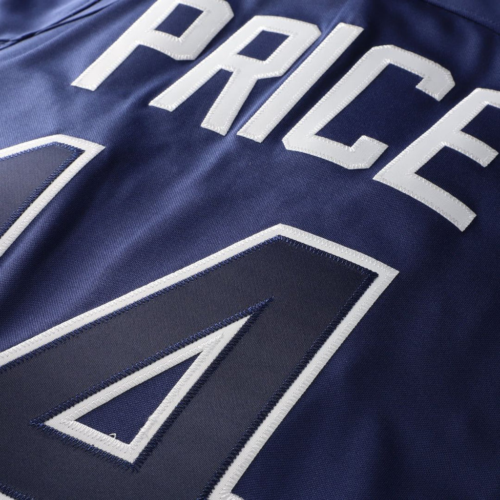 David Price Tampa Bay Rays Mitchell & Ness Authentic Batting Practice Jersey - Blue | MLB Fan Gear