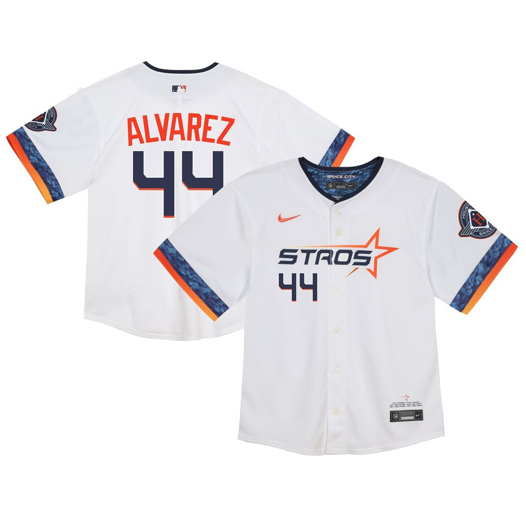 Yordan Alvarez Houston Astros Nike Infant 2025 City Connect Limited Player Jersey - White | MLB Fan Gear