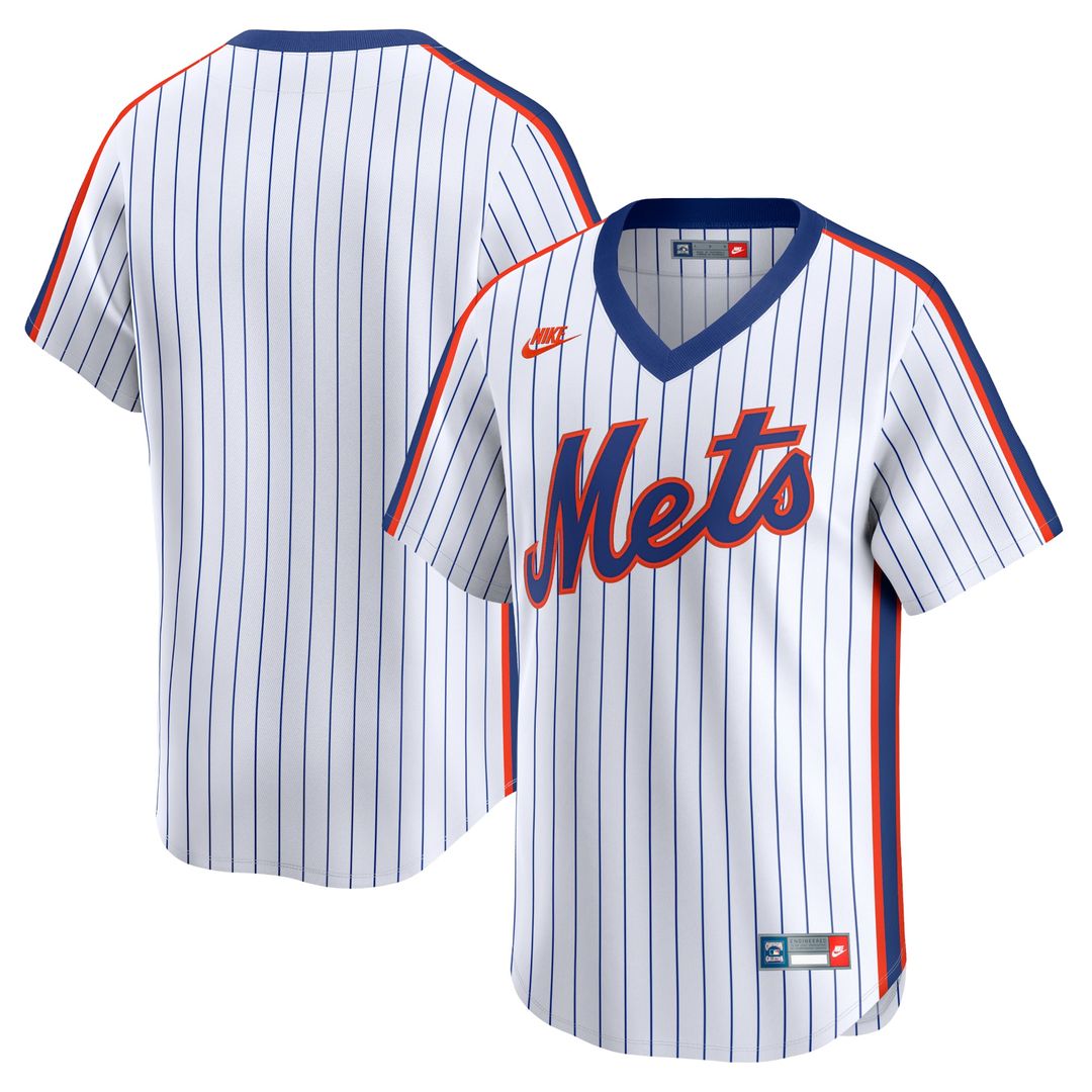 New York Mets Nike Cooperstown Collection Limited Jersey - White | MLB Fan Gear