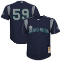 Felix Hernandez Seattle Mariners Mitchell & Ness Youth Mesh Batting Practice Jersey - Navy | MLB Fan Gear