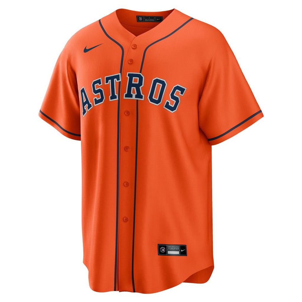 Yordan Álvarez Houston Astros Nike Alternate Replica Player Jersey - Orange | MLB Fan Gear
