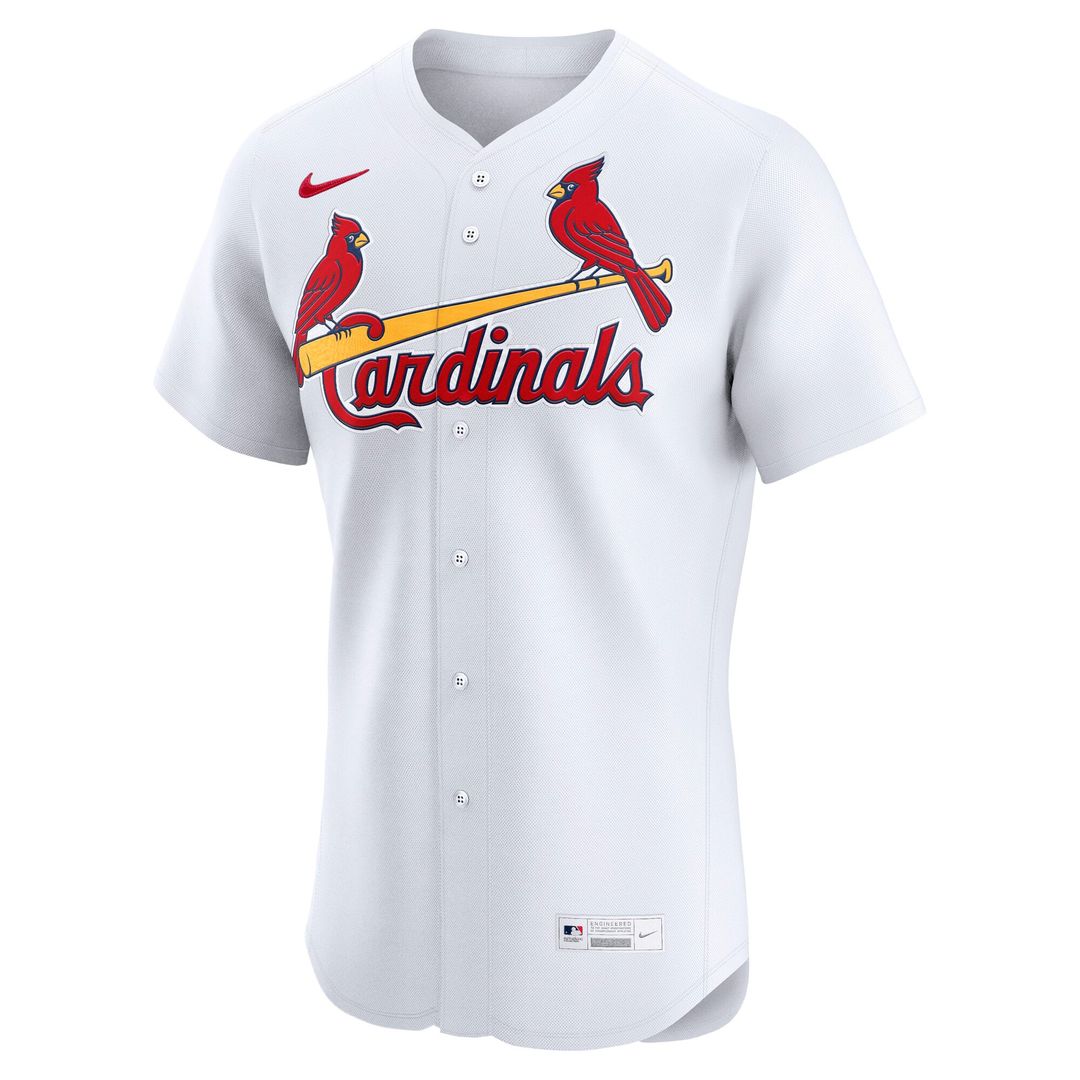 St. Louis Cardinals Nike Home Elite Jersey - White | MLB Fan Gear