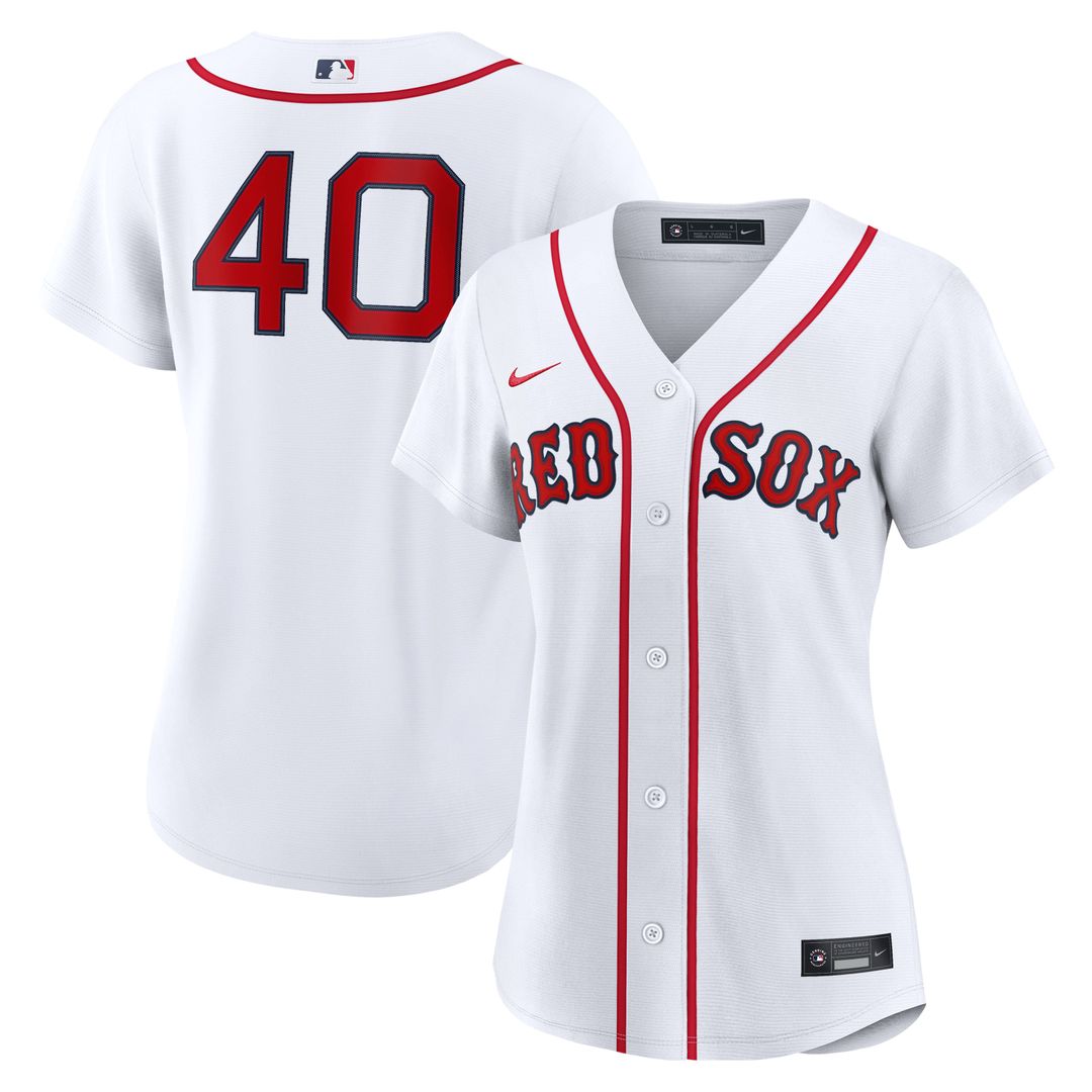 Willson Contreras Boston Red Sox Nike Women's Home Replica Jersey - White | MLB Fan Gear