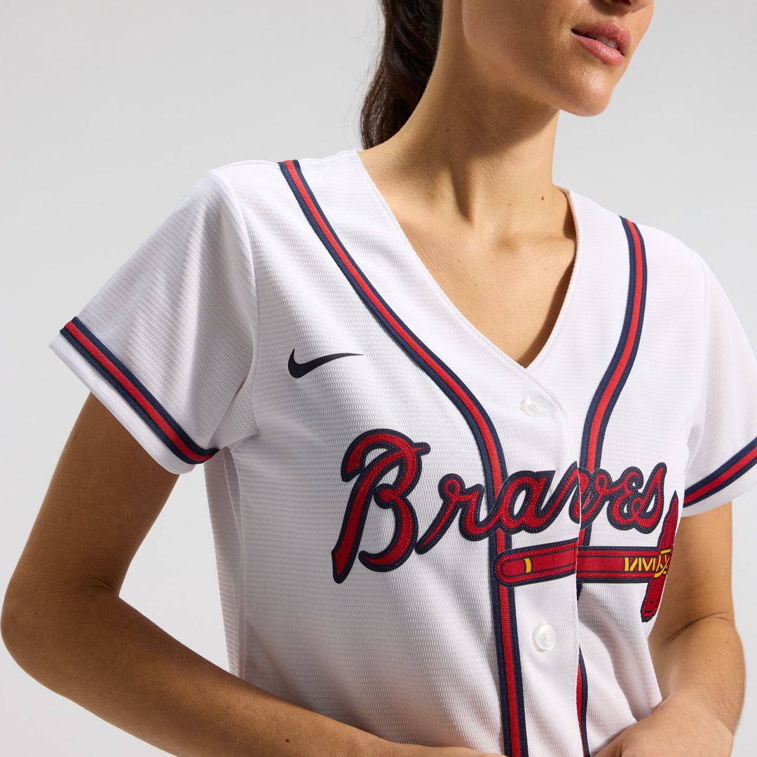 Atlanta Braves Nike Women's Home Replica Team Jersey - White | MLB Fan Gear