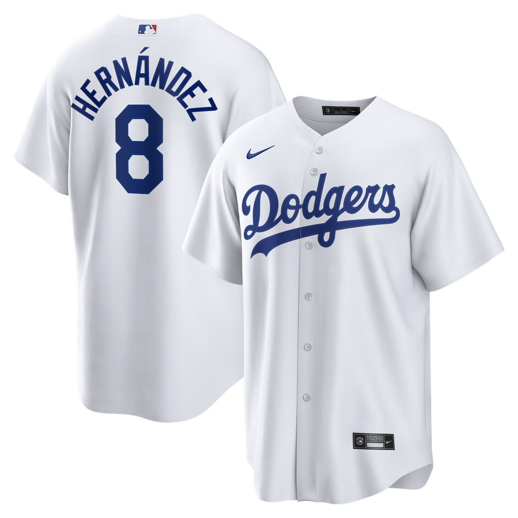 Enrique Hernández Los Angeles Dodgers Nike Home Replica Jersey - White | MLB Fan Gear