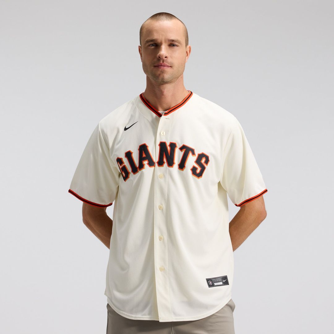 San Francisco Giants Nike Home Replica Team Jersey - Cream | MLB Fan Gear