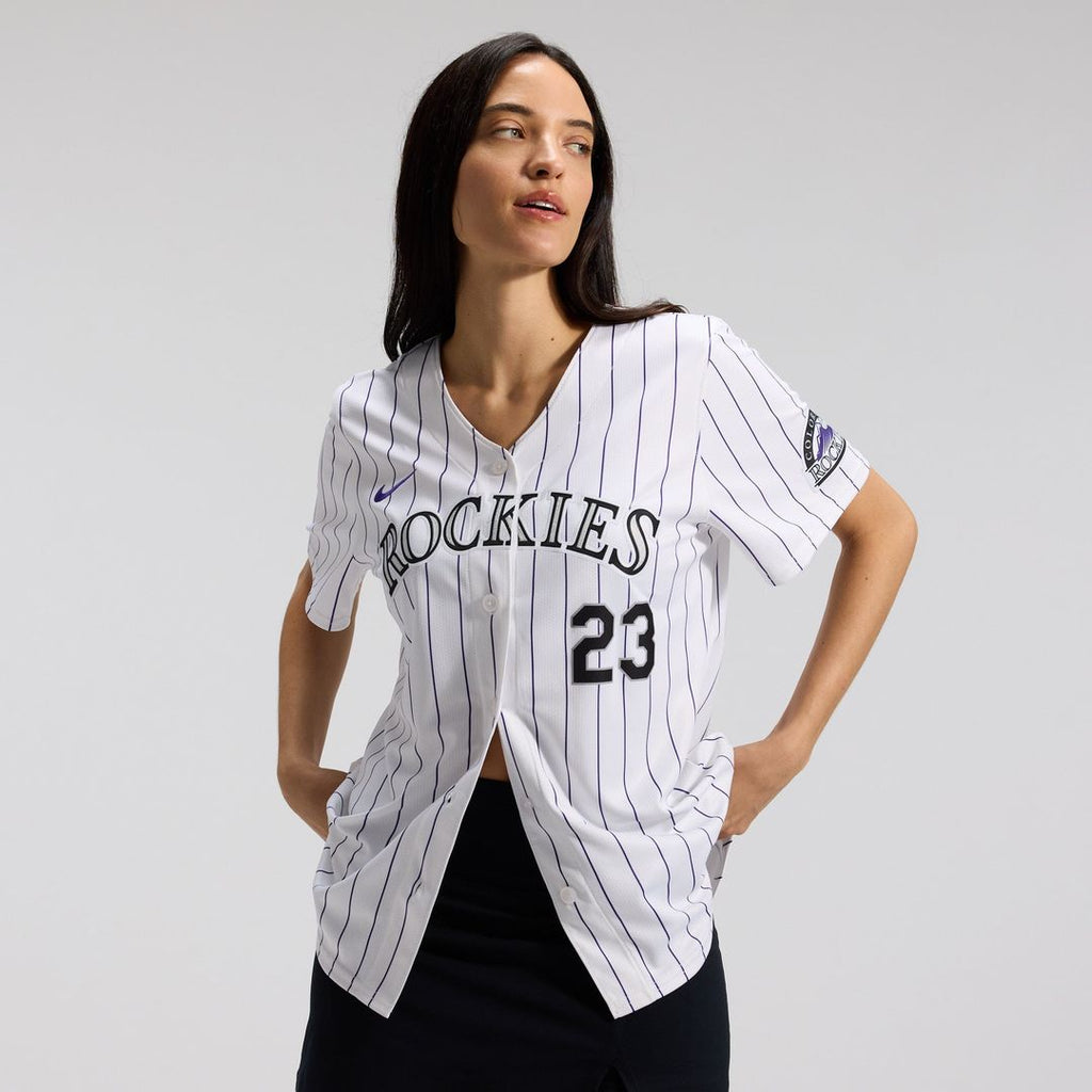 Kris Bryant Colorado Rockies Nike Women's Home Limited Player Jersey - White | MLB Fan Gear
