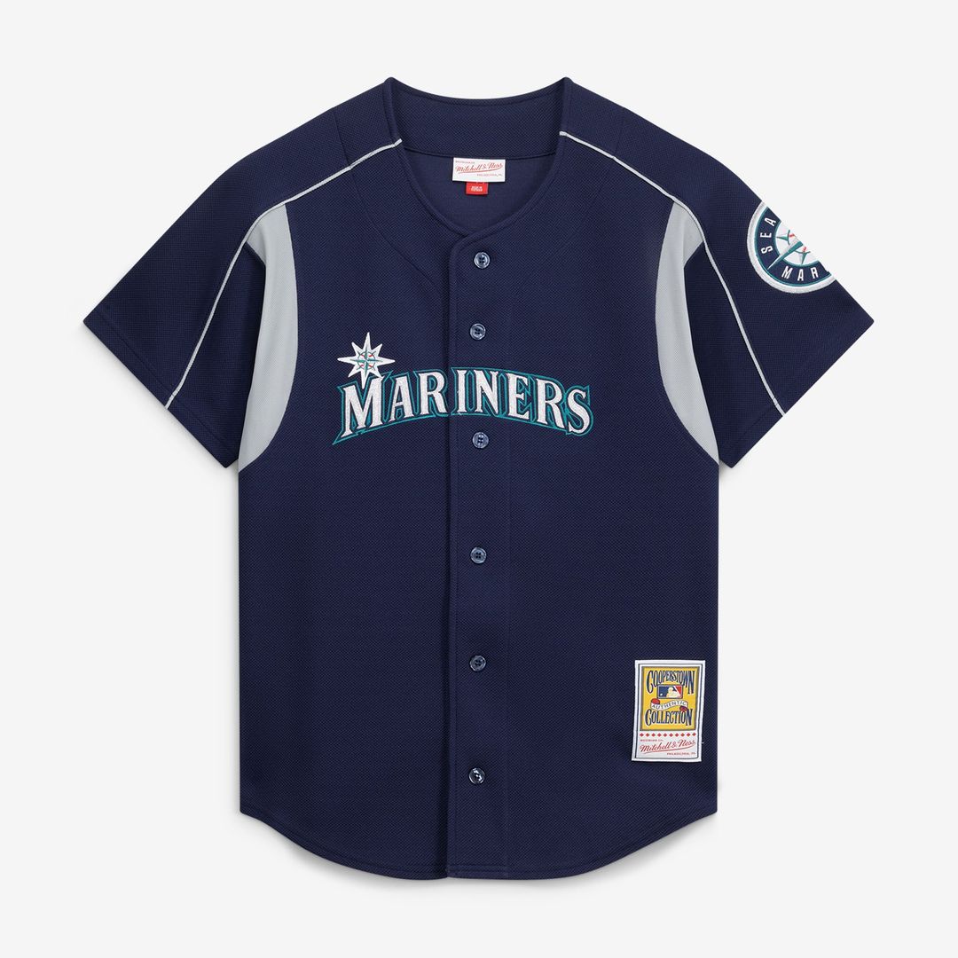 Felix Hernandez Seattle Mariners Mitchell & Ness Cooperstown Collection Batting Practice Jersey – Navy | MLB Fan Gear