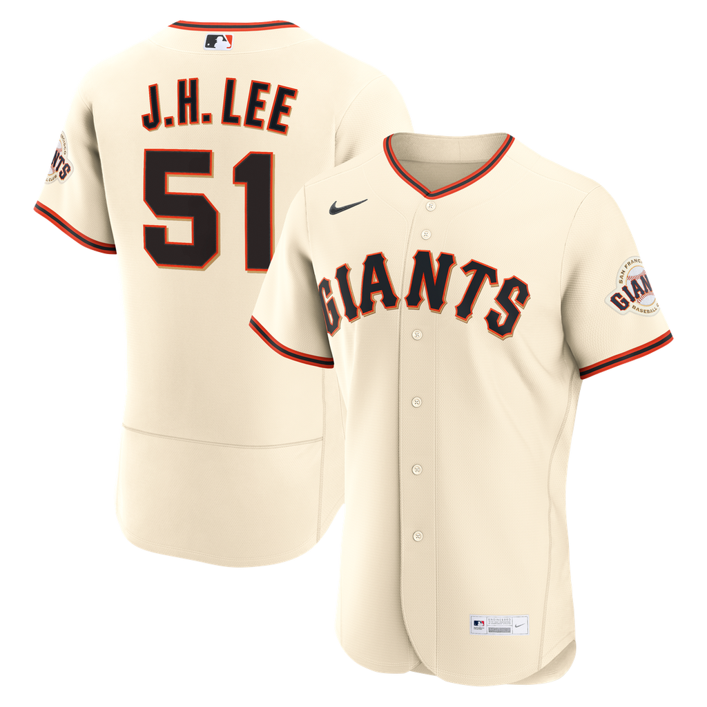 Jung Hoo Lee San Francisco Giants Nike Home Authentic Jersey - Cream | MLB Fan Gear