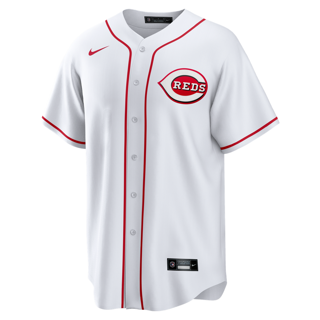 Ken Griffey Jr. Cincinnati Reds Nike Home Retired Player Replica Jersey - White | MLB Fan Gear