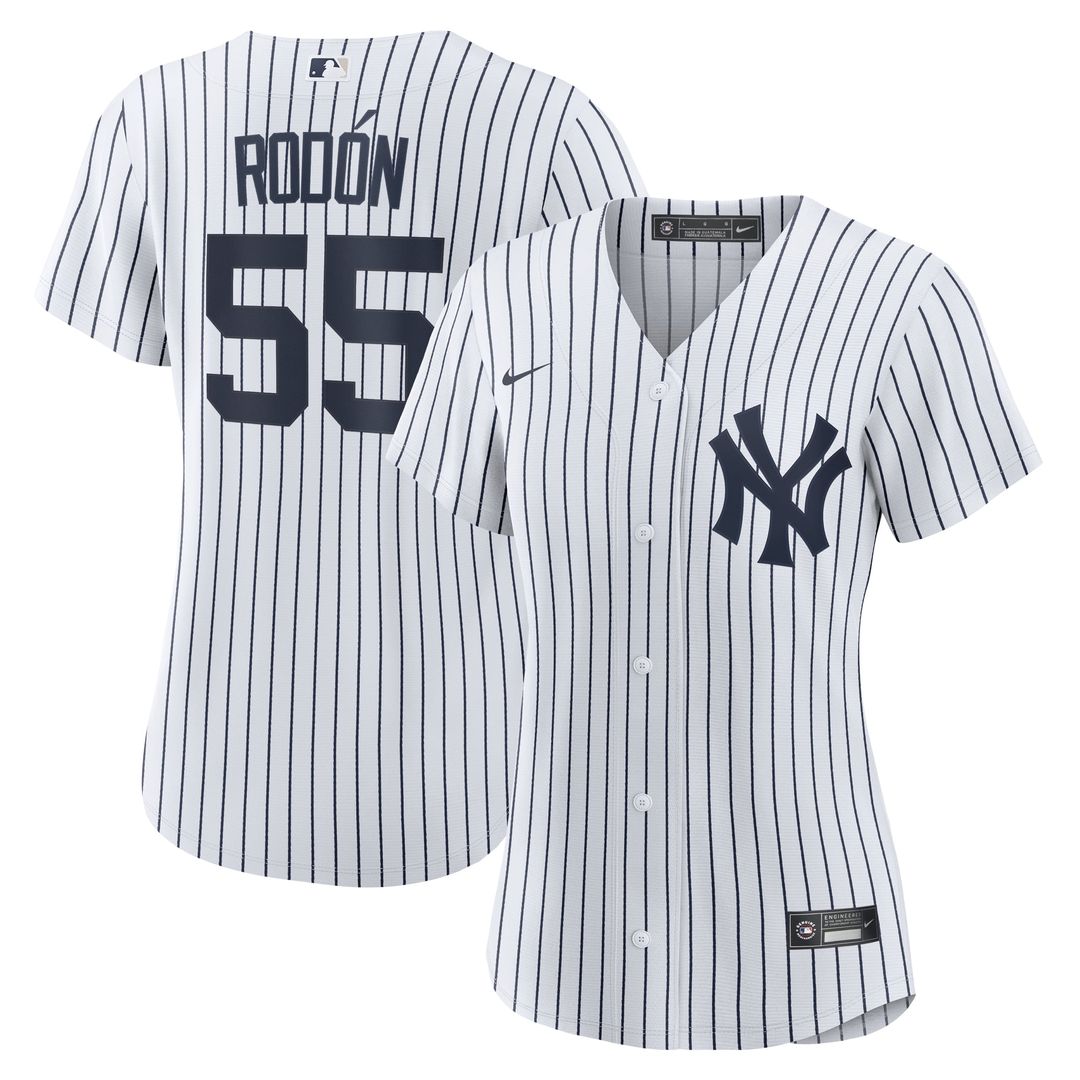 Carlos Rodon New York Yankees Nike Women's Home Replica Jersey - White | MLB Fan Gear