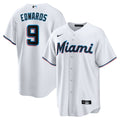 Xavier Edwards Miami Marlins Nike Home Replica Jersey - White | MLB Fan Gear