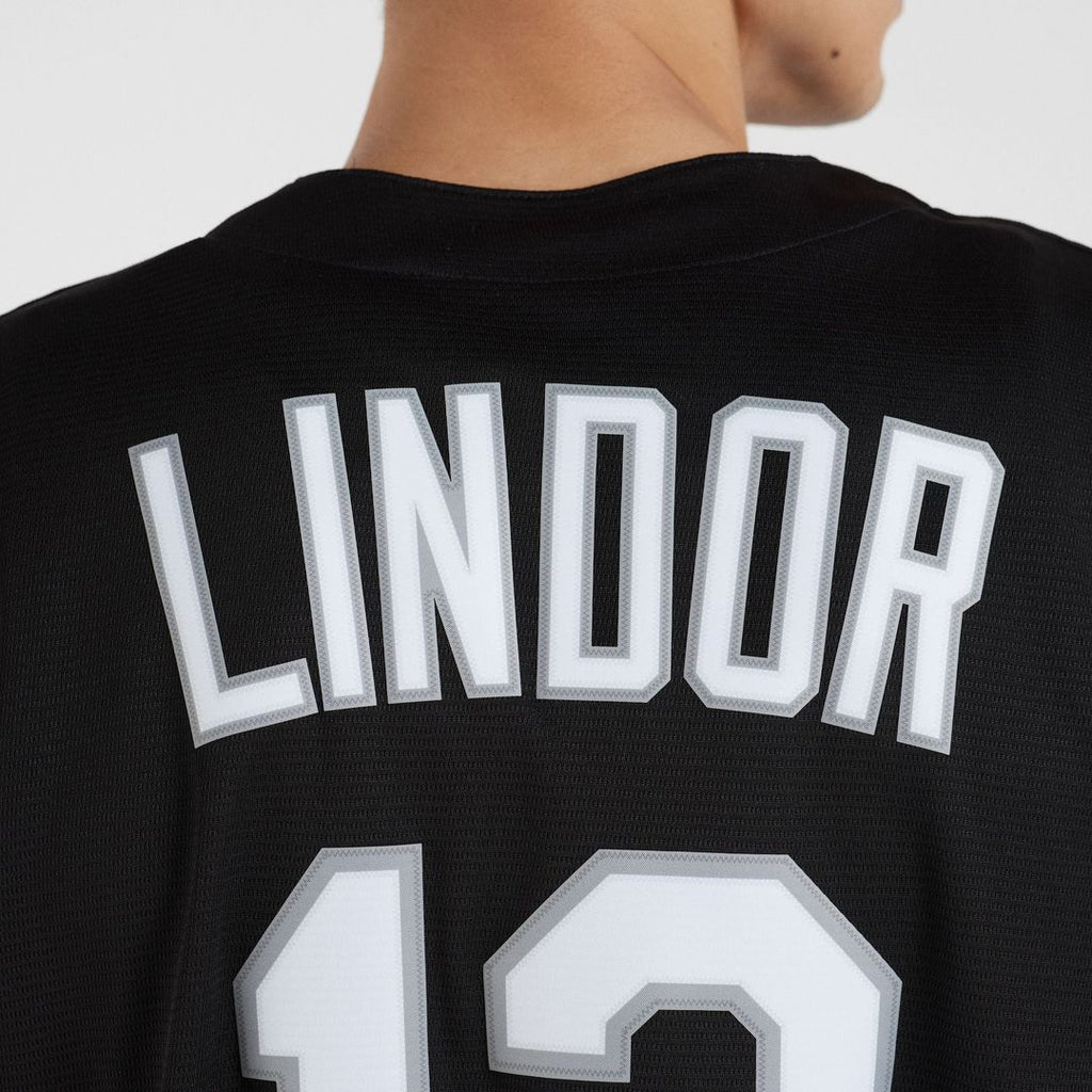 Francisco Lindor New York Mets Nike Replica Player Jersey - Black | MLB Fan Gear