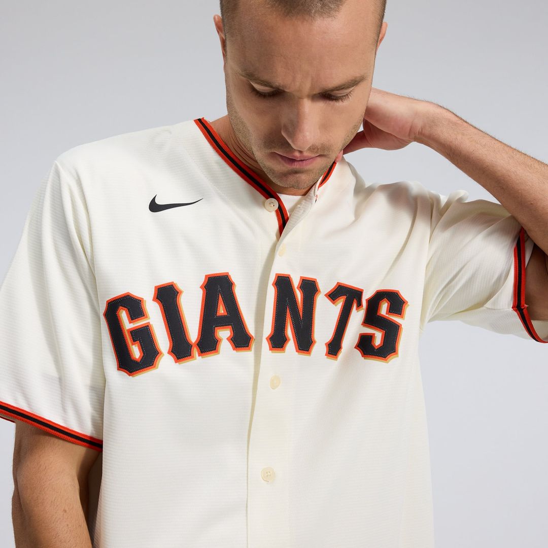 San Francisco Giants Nike Home Replica Team Jersey - Cream | MLB Fan Gear