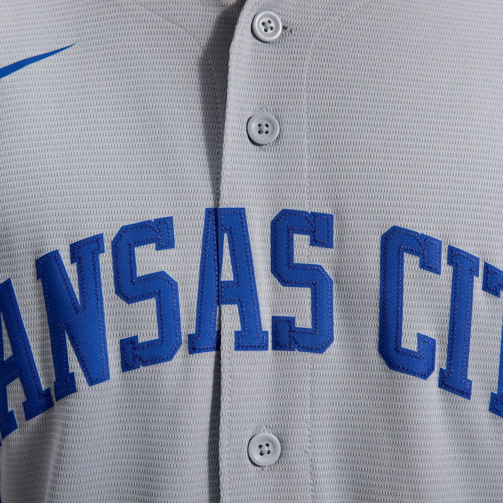 Bobby Witt Jr. Kansas City Royals Nike Road Replica Jersey - Gray | MLB Fan Gear
