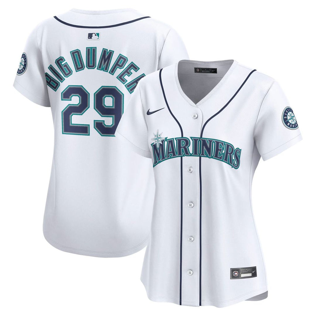 Cal Raleigh Seattle Mariners Nike Women's Home Limited Player Jersey - White | MLB Fan Gear