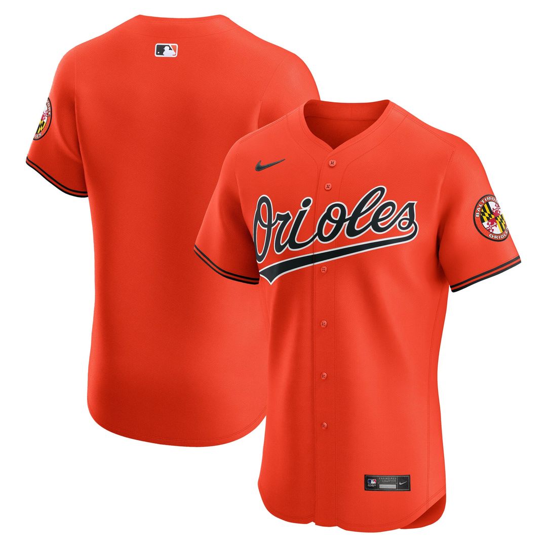 Baltimore Orioles Nike Alternate 2 Elite Jersey - Orange | MLB Fan Gear