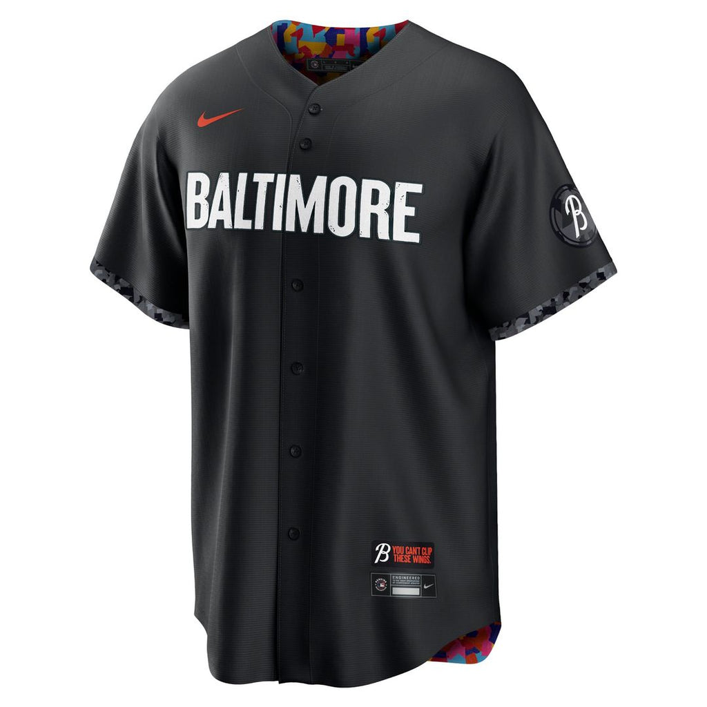 Baltimore Orioles Nike City Connect Replica Jersey - Black | MLB Fan Gear