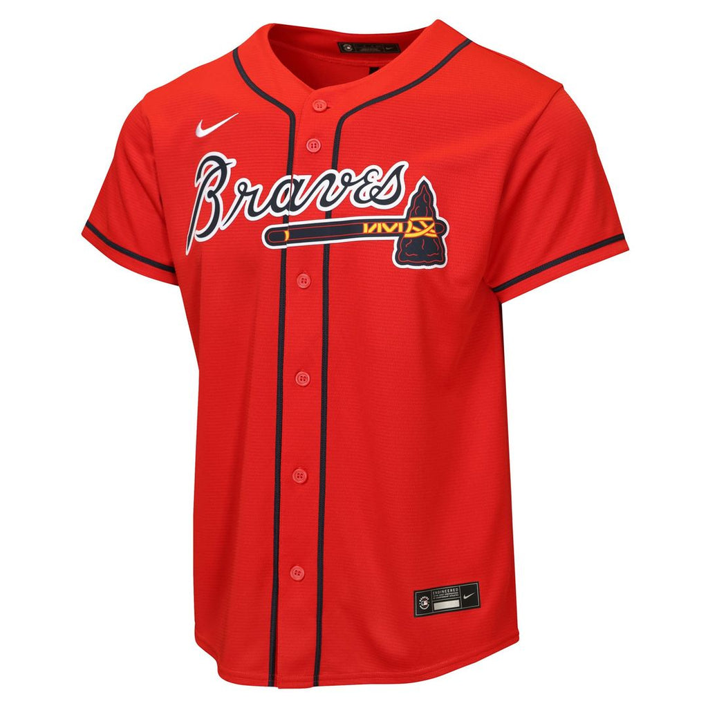 Atlanta Braves Nike Youth Road Replica Jersey - Gray | MLB Fan Gear