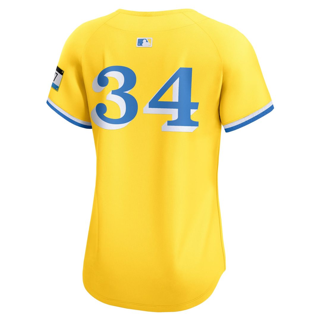 David Ortiz Boston Red Sox Nike Women's City Connect Retired Player Jersey - Gold | MLB Fan Gear