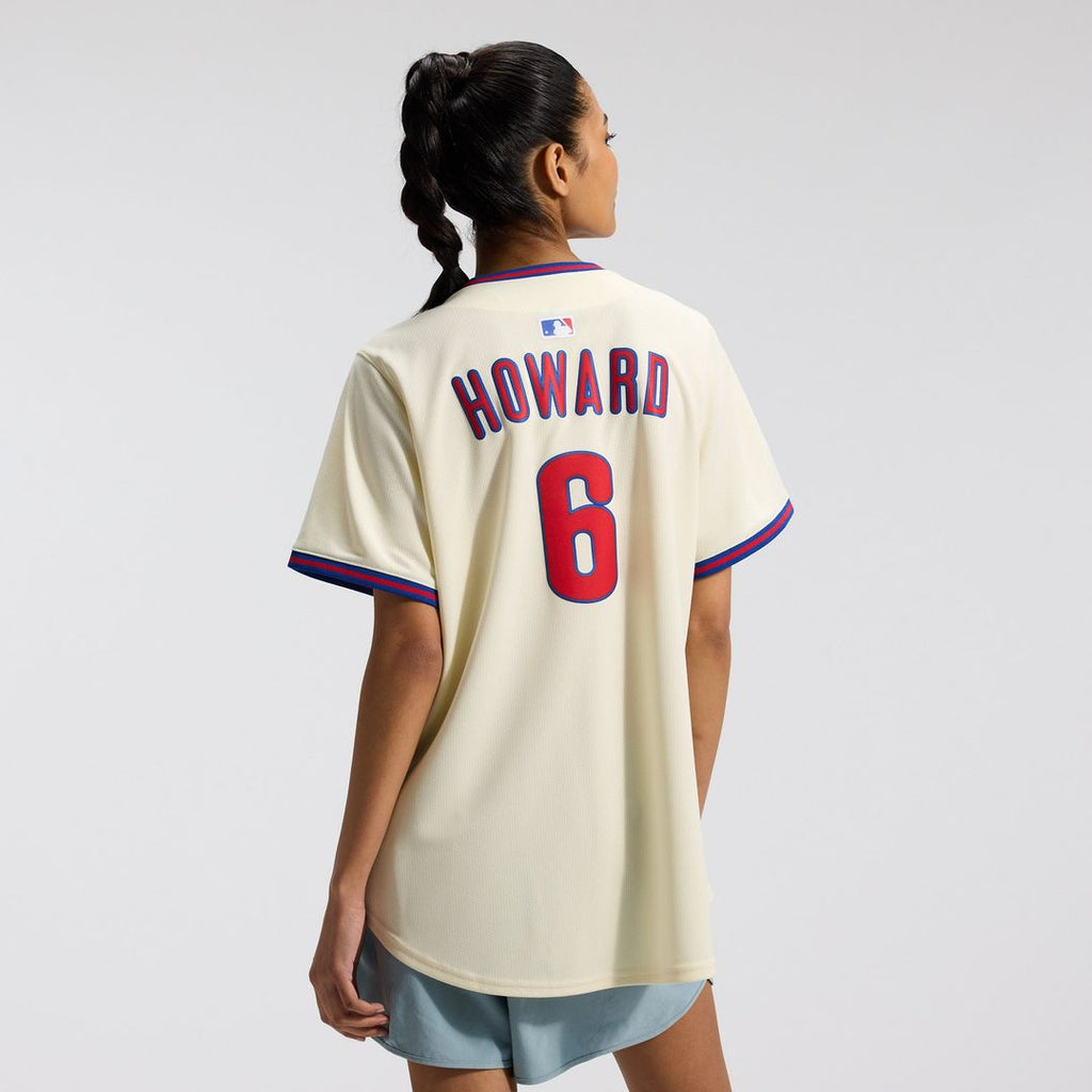Ryan Howard Philadelphia Phillies Nike Women's Alternate 2 Limited Jersey – Cream | MLB Fan Gear