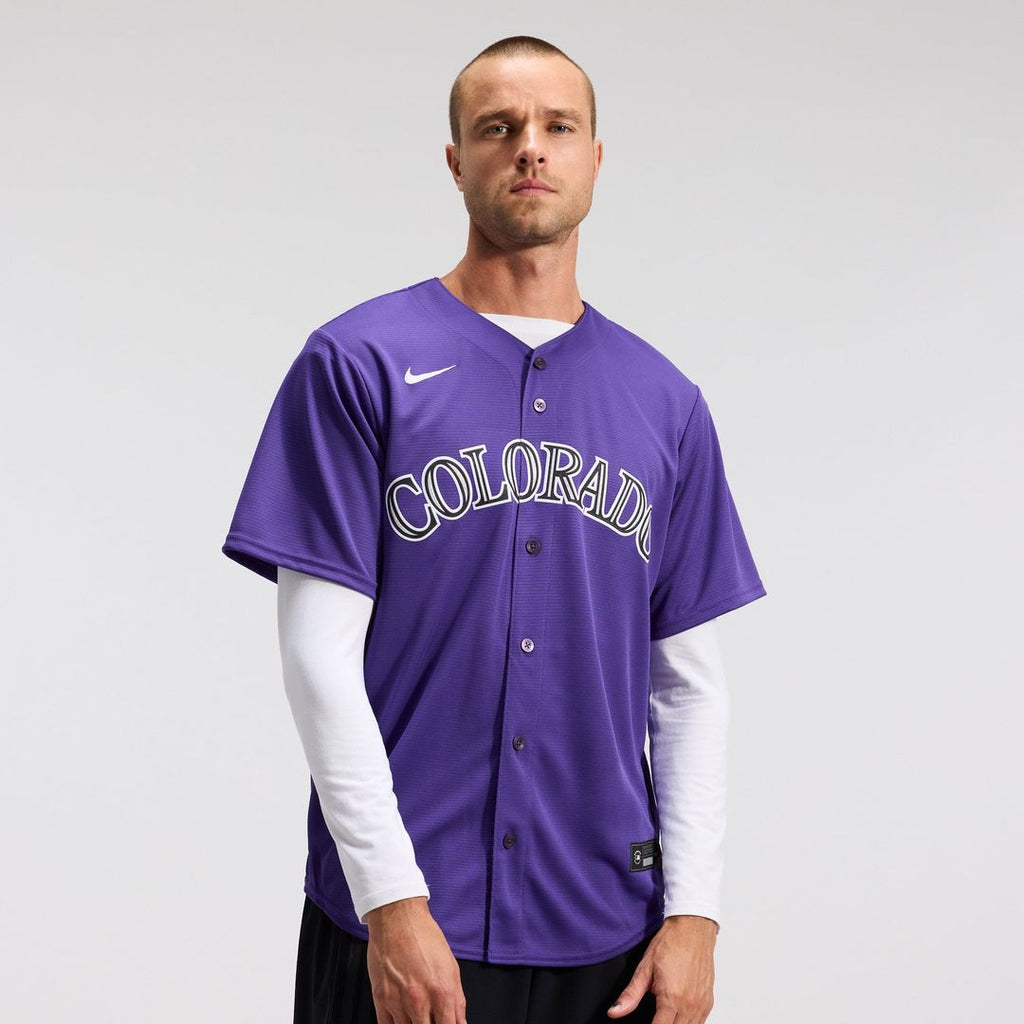 Colorado Rockies Nike Alternate Replica Team Jersey - Purple | MLB Fan Gear
