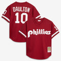 Darren Daulton Philadelphia Phillies Mitchell & Ness Authentic Batting Practice Jersey - Scarlet | MLB Fan Gear