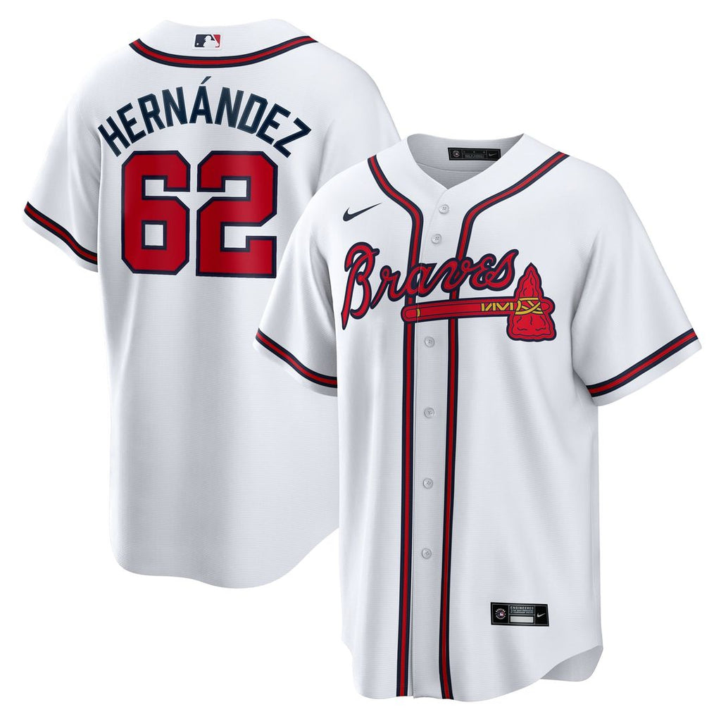 Daysbel Hernandez Atlanta Braves Nike Home Replica Jersey - White | MLB Fan Gear