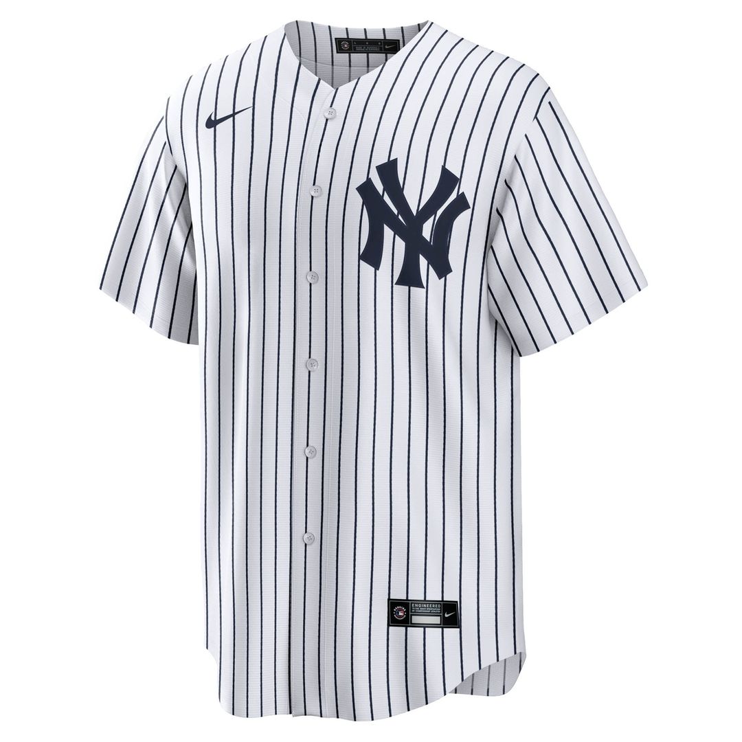 Ben Rice New York Yankees Nike Home Replica Jersey - White | MLB Fan Gear