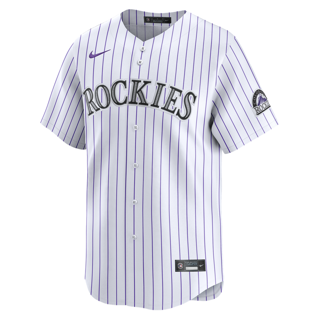 Colorado Rockies Nike Home Limited Jersey - White | MLB Fan Gear