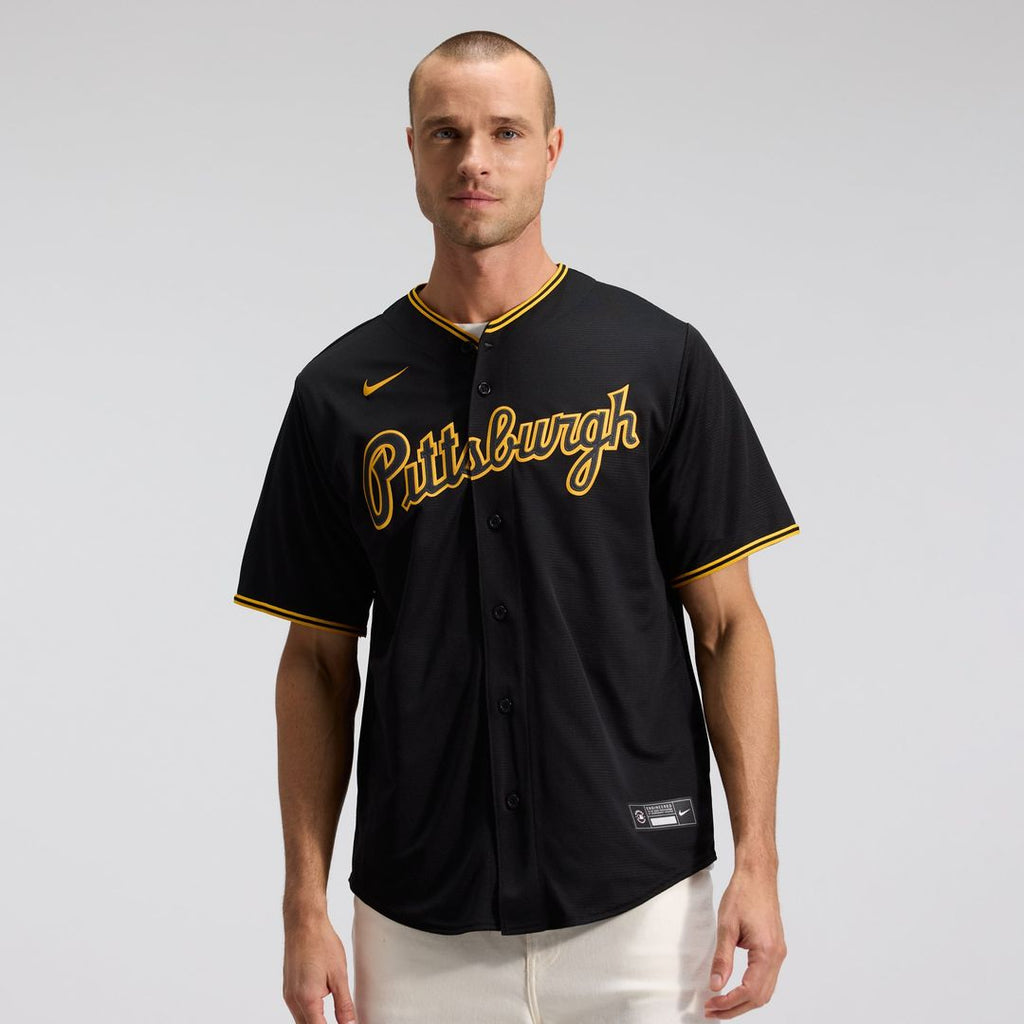 Pittsburgh Pirates Nike Alternate Replica Team Jersey - Black | MLB Fan Gear