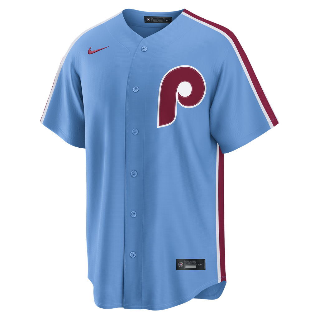 Bryce Harper Philadelphia Phillies Nike Alternate Replica Jersey - Light Blue | MLB Fan Gear