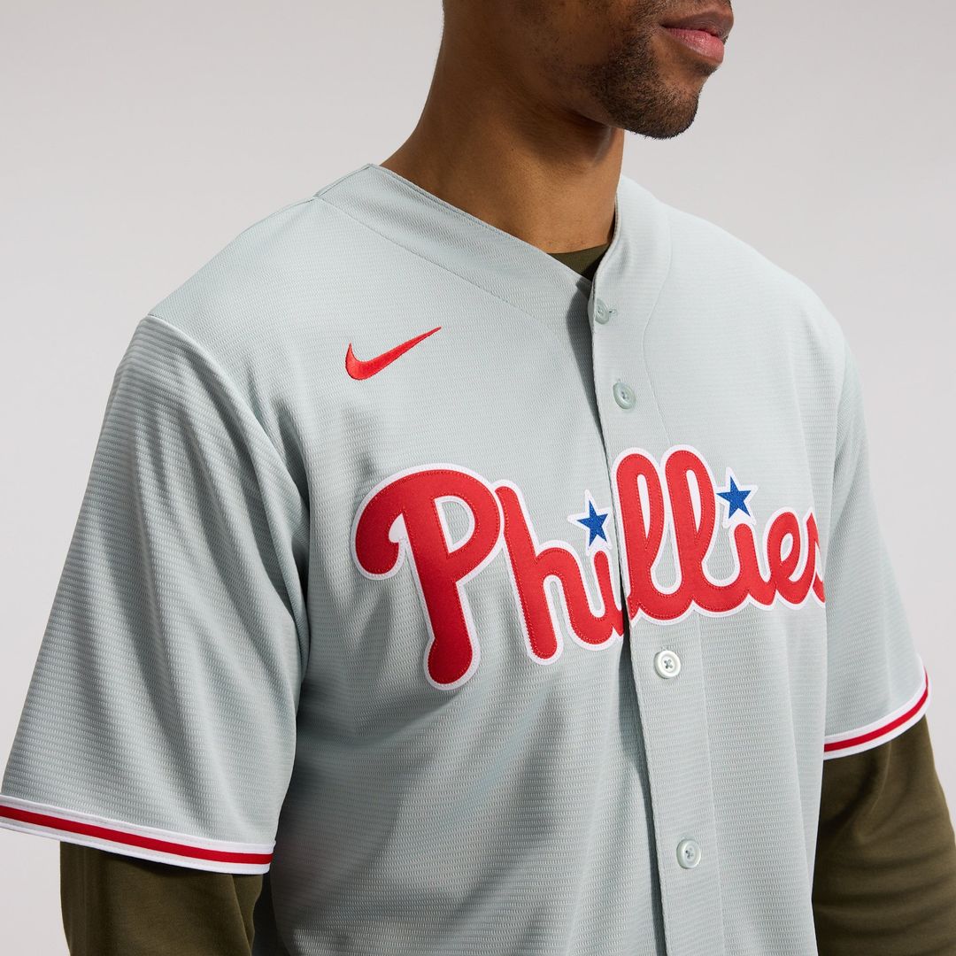 Bryce Harper Philadelphia Phillies Nike Alternate Replica Jersey - Light Blue | MLB Fan Gear