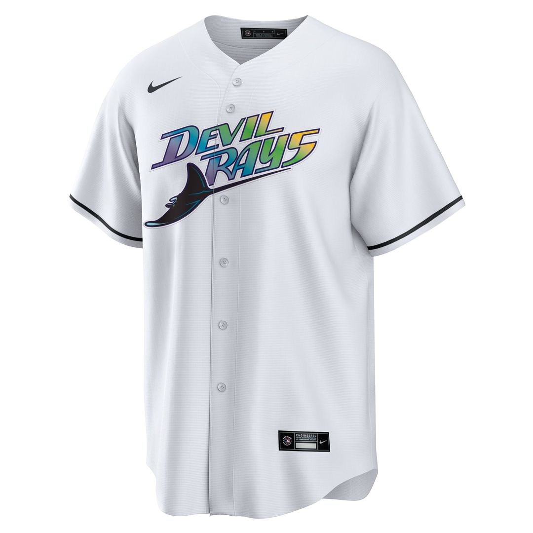 Tampa Bay Rays Nike Home Replica Team Jersey - White | MLB Fan Gear