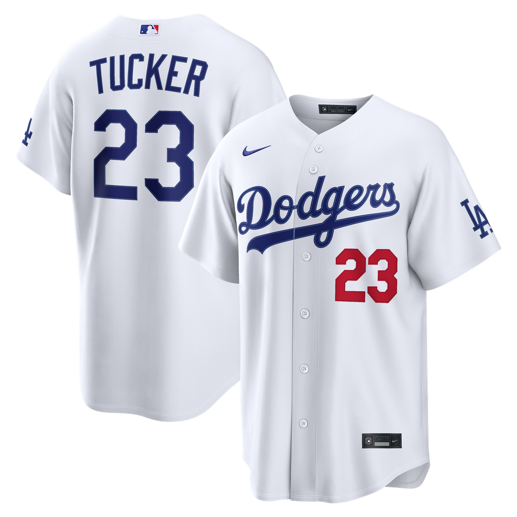 Kyle Tucker Los Angeles Dodgers Nike Home Stadium Jersey - White | MLB Fan Gear