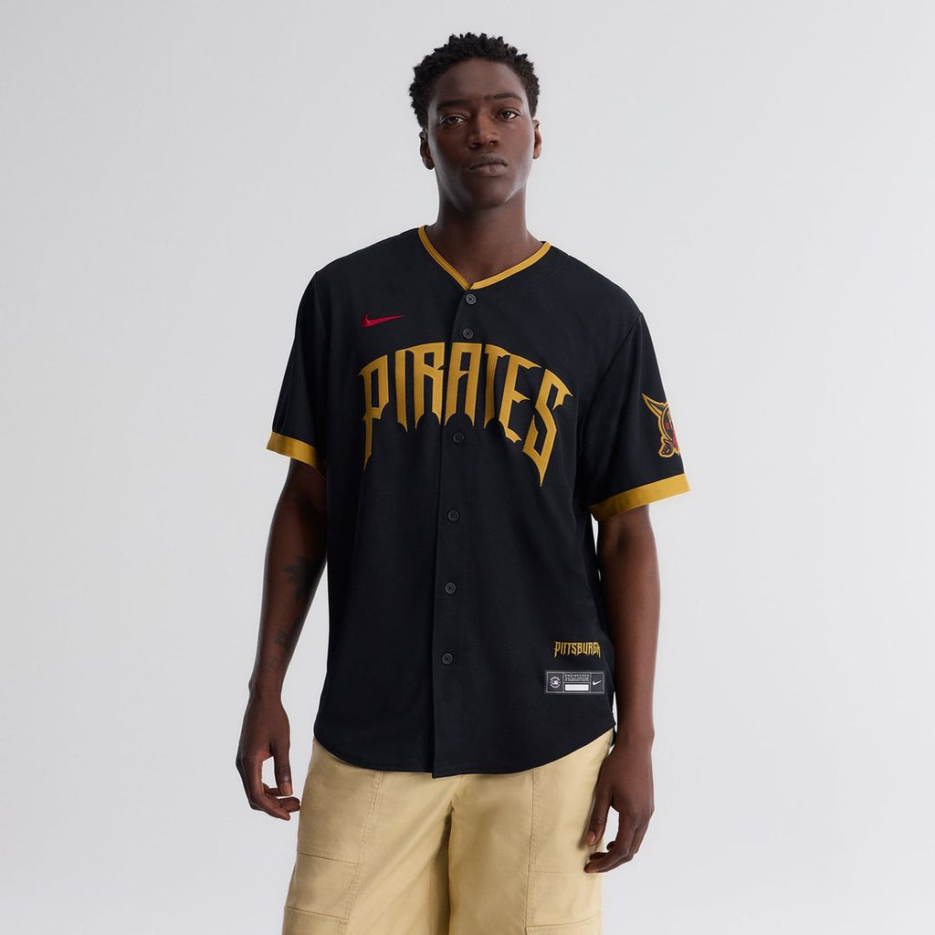 Oneil Cruz Pittsburgh Pirates Nike 2026 City Connect Stadium Jersey - Black | MLB Fan Gear