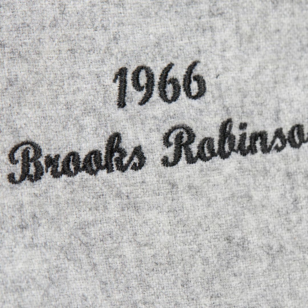 Brooks Robinson Baltimore Orioles Mitchell & Ness Cooperstown Collection 1966 Authentic Jersey - Gray | MLB Fan Gear