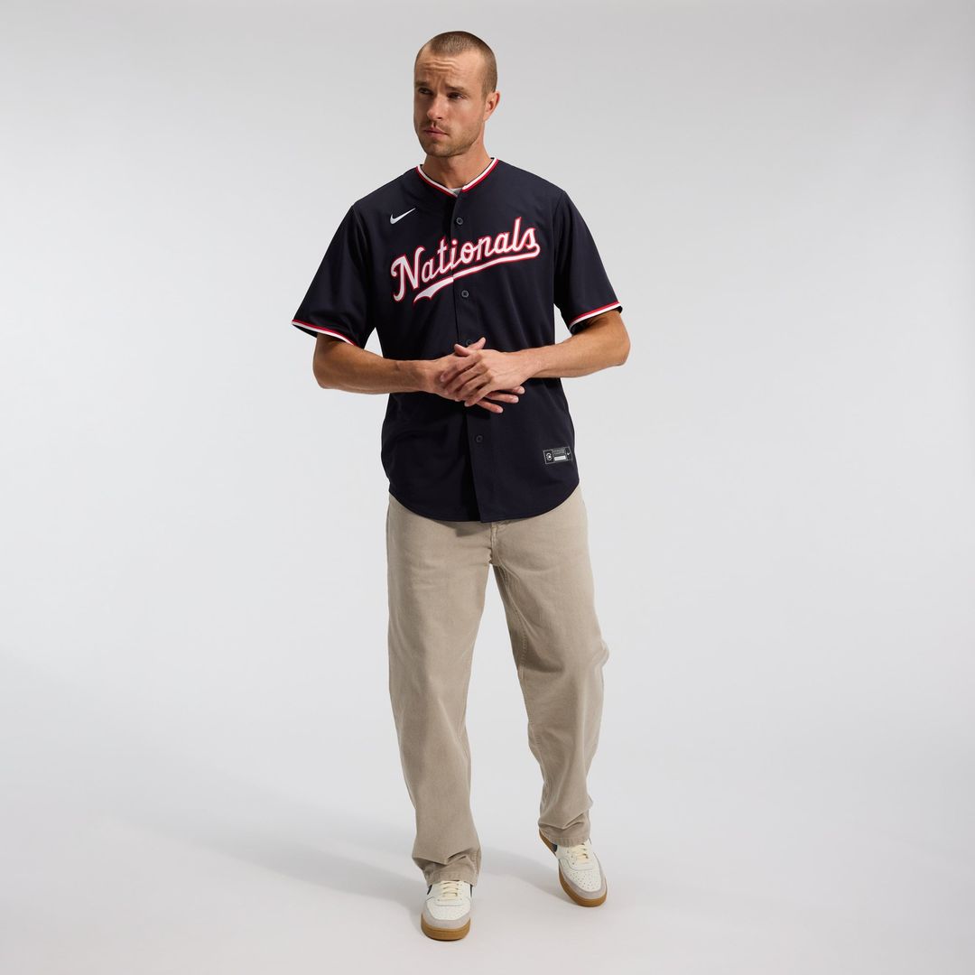 Dylan Crews Washington Nationals Nike Home Replica Jersey - White | MLB Fan Gear