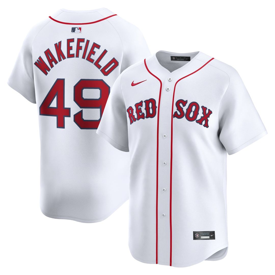 Tim Wakefield Boston Red Sox Nike Home Limited Player Jersey - White | MLB Fan Gear