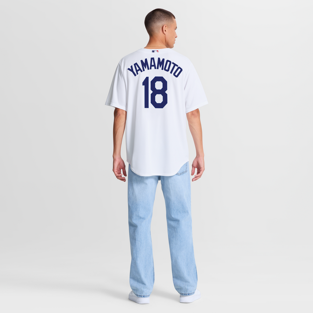 Yoshinobu Yamamoto Los Angeles Dodgers Nike Home Replica Jersey - White | MLB Fan Gear