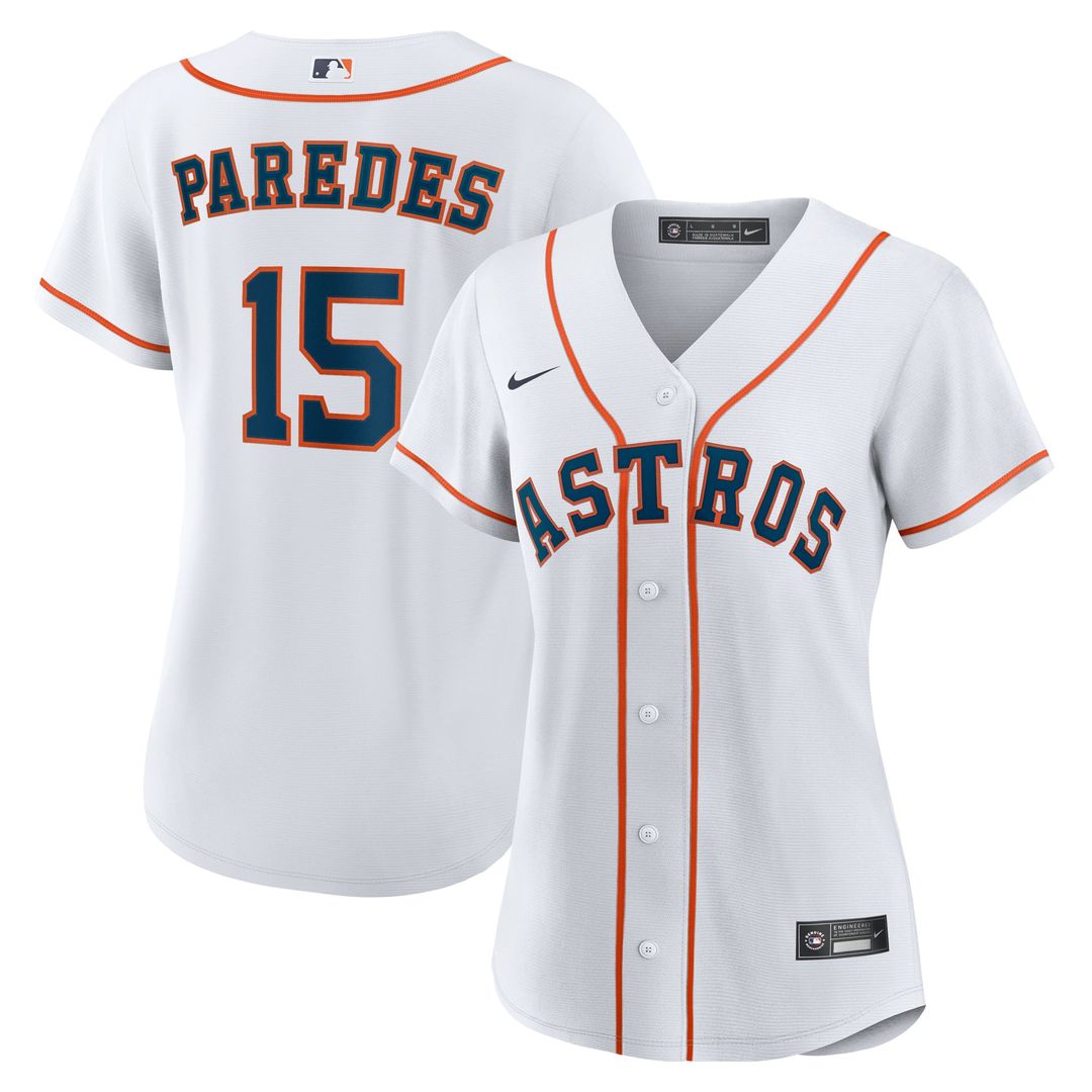 Isaac Paredes Houston Astros Nike Women's Home Replica Jersey - White | MLB Fan Gear