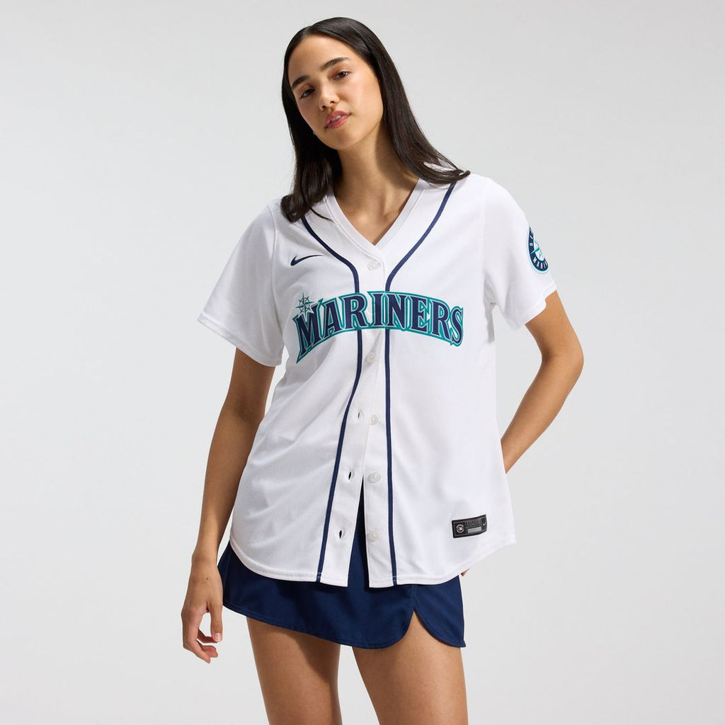 Cal Raleigh Seattle Mariners Nike Women's Home Limited Player Jersey - White | MLB Fan Gear