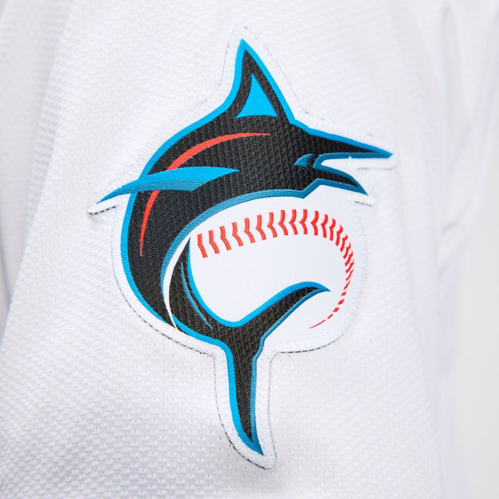 Miami Marlins Nike Home Elite Jersey - White | MLB Fan Gear