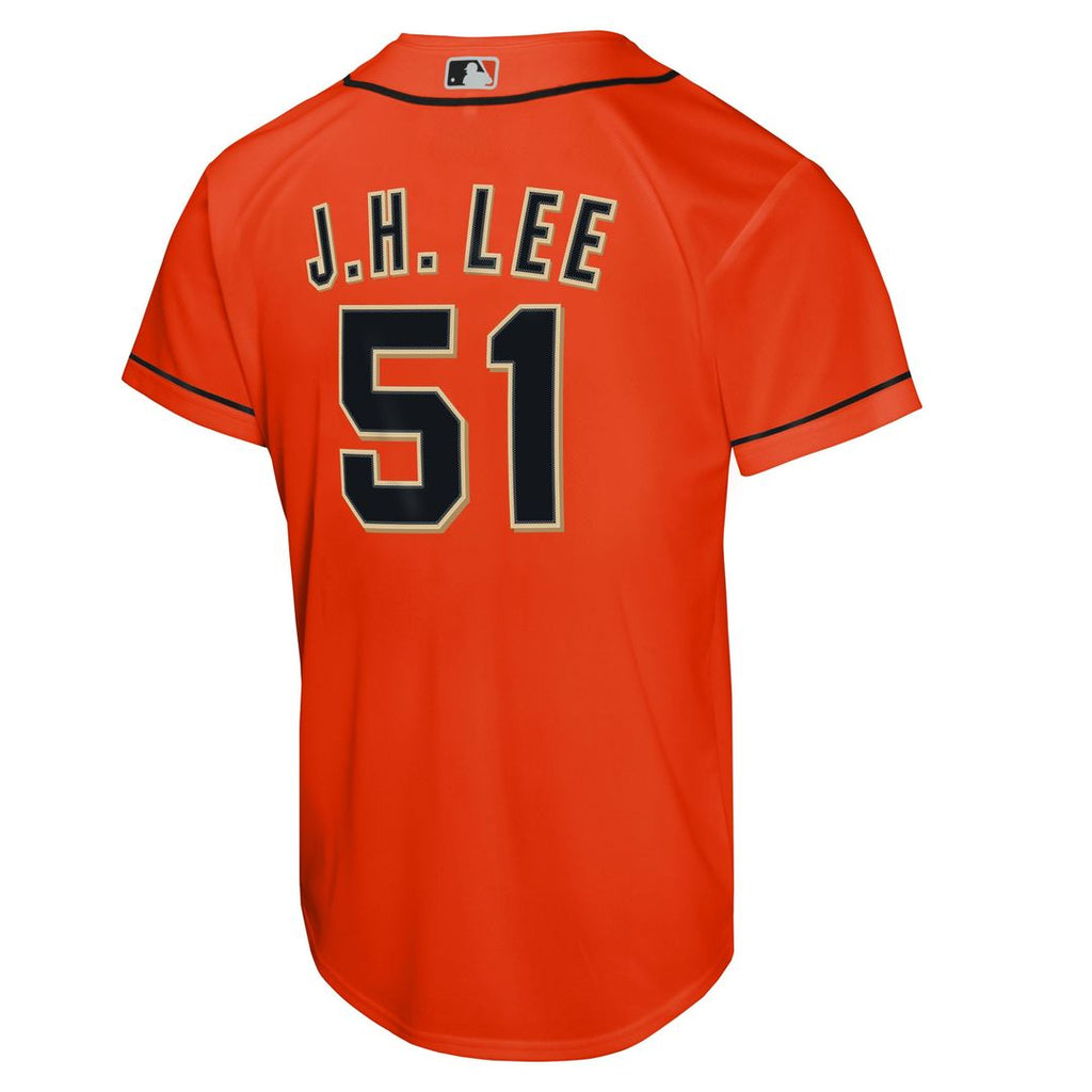 Jung Hoo Lee San Francisco Giants Nike Youth Alternate 2 Replica Jersey - Black | MLB Fan Gear