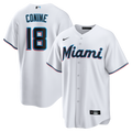 Griffin Conine Miami Marlins Nike Home Replica Jersey - White | MLB Fan Gear