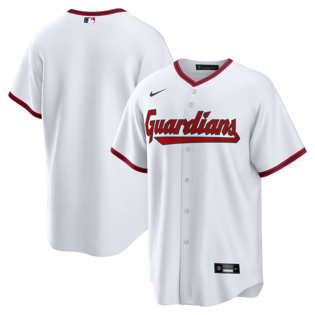 Cleveland Guardians Nike Home Replica Jersey - White | MLB Fan Gear
