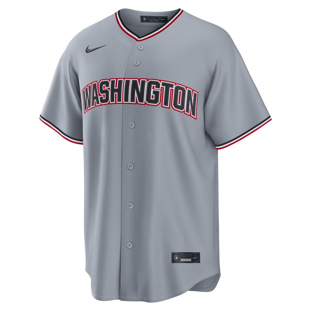 James Wood Washington Nationals Nike Alternate Replica Jersey - Navy | MLB Fan Gear