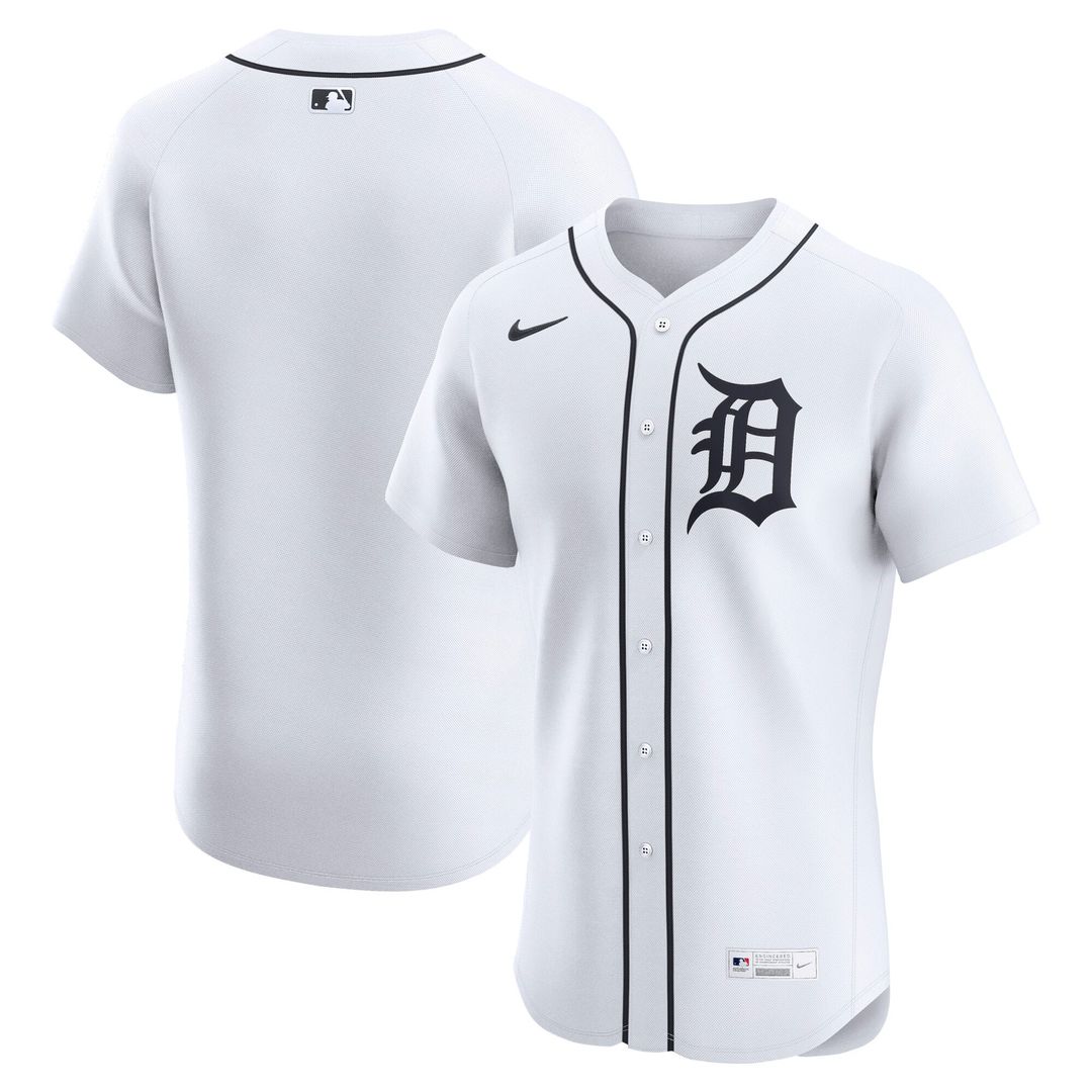 Detroit Tigers Nike Alternate 2 Elite Jersey - Navy | MLB Fan Gear
