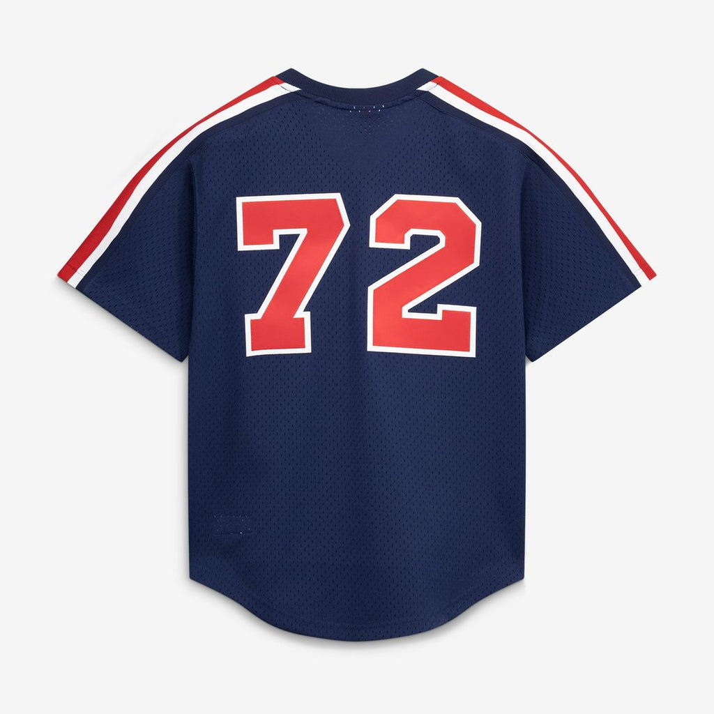 Carlton Fisk Chicago White Sox Mitchell & Ness Authentic Batting Practice Jersey - Navy | MLB Fan Gear