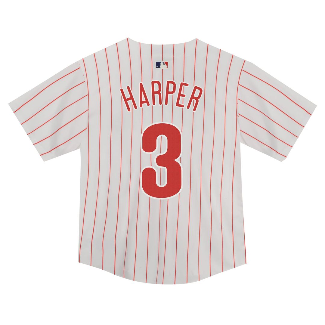 Bryce Harper Philadelphia Phillies Nike Toddler Game Jersey - White | MLB Fan Gear